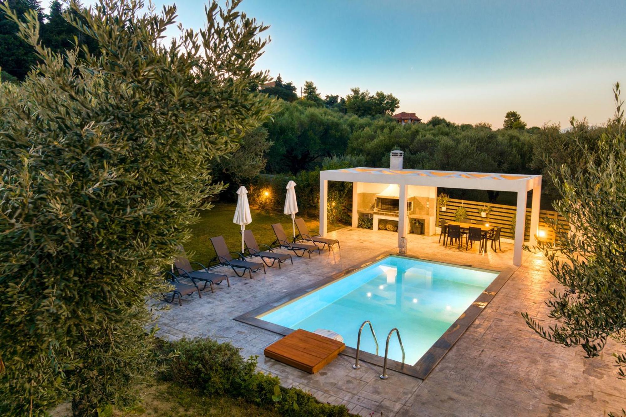 Valeria Private Villa พลานอส ภายนอก รูปภาพ
